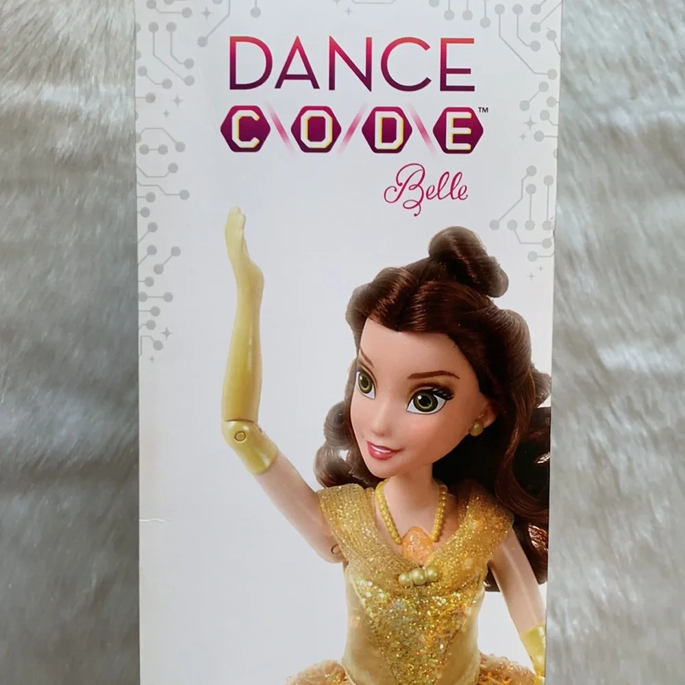 Hasbro Disney Princess Dance Code Belle Dancing Interactive Doll Toy